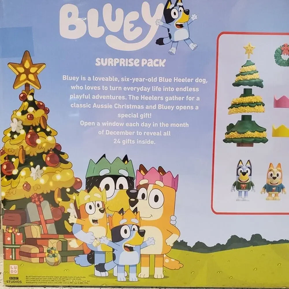 Bluey Advent Calendar Bluey Christmas Advent Calendar Toys